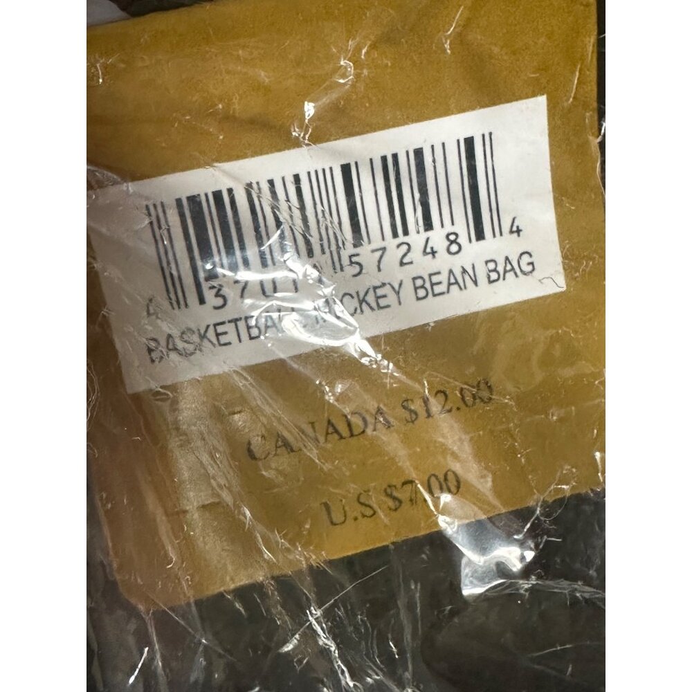 Sealed Vintage Basketball Mickey Mouse Bean Bag Plush Toy Disney‎ - Picture 5 of 8